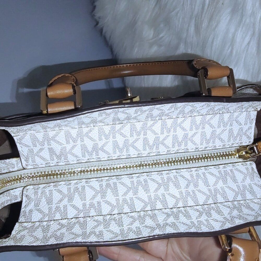 Michael Kors Nouveau Hamilton satchel EUC - Picture 7 of 10